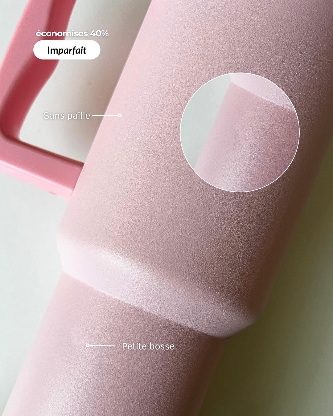 Tumbler "Cabossé mais costaud"