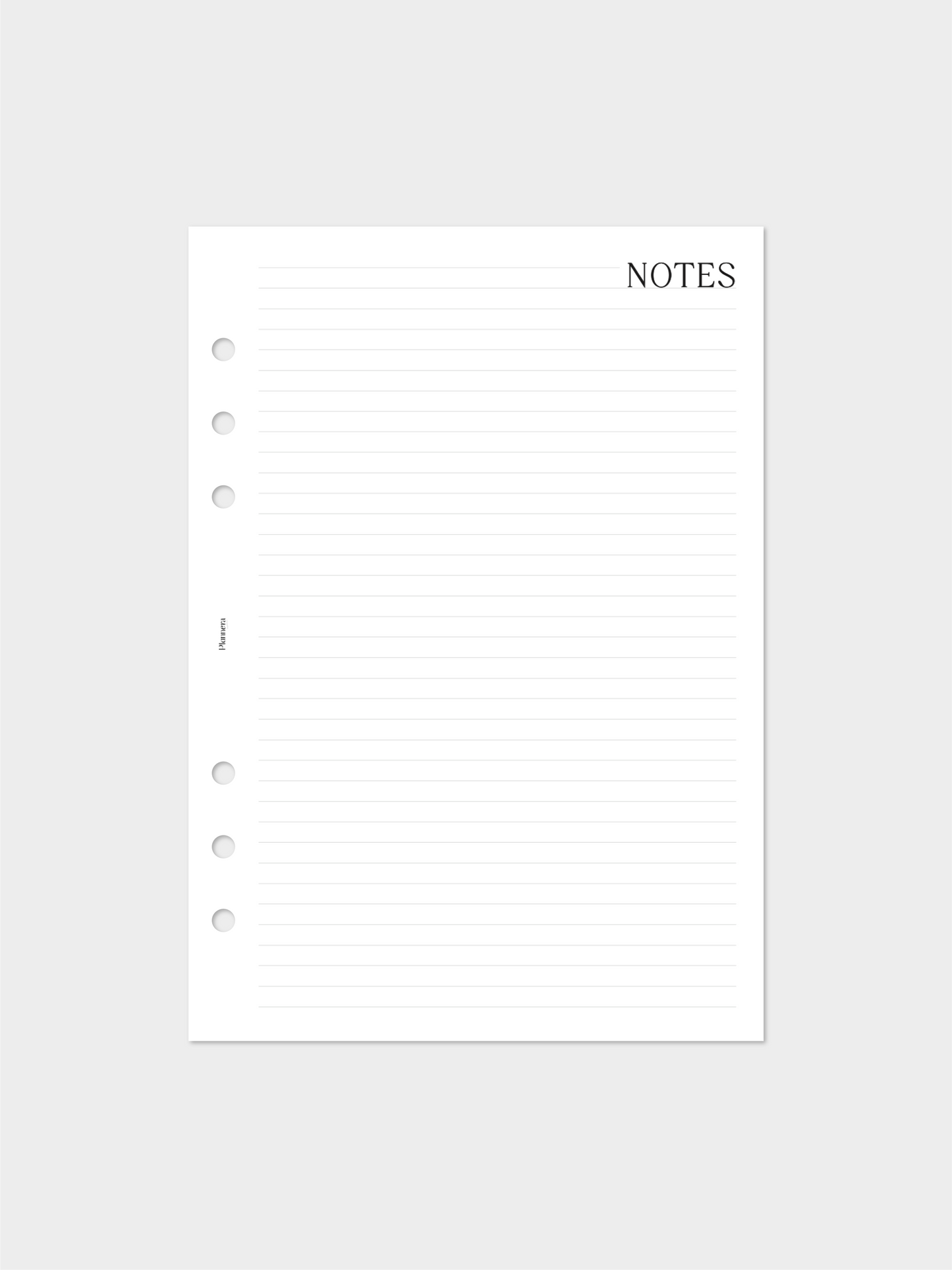 Set de notes