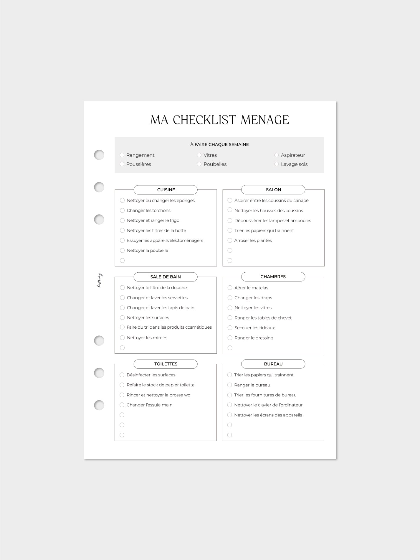 Set Organisation