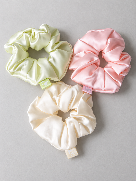 Pack 3 chouchou silky